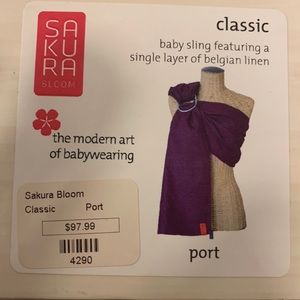 Sakura Bloom Ring Sling. Port.